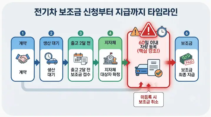 전기차 보조금 신청부터 지급까지 타임라인