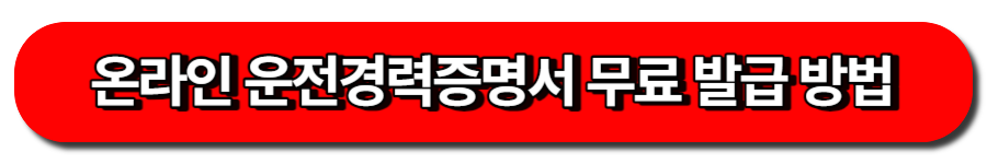 운전경력증명서 무료발급방법