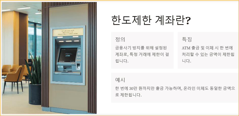 한도제한 계좌란