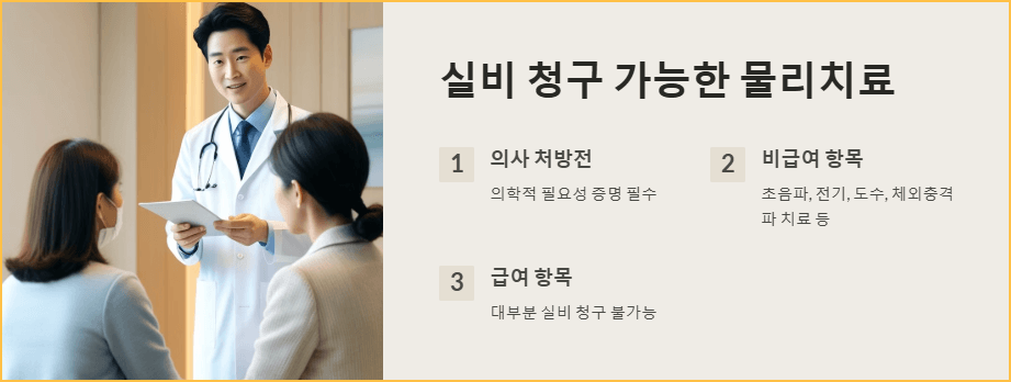 실비 청구 가능한 물리치료