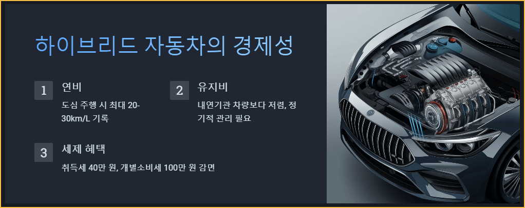 하이브리드 자동차의 경제성