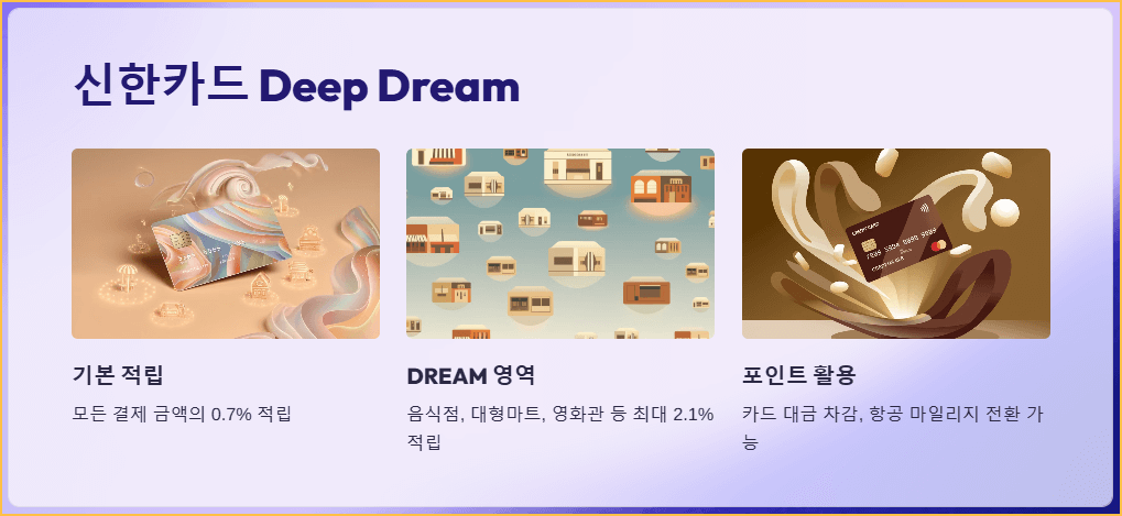 신한카드 Deep Dream