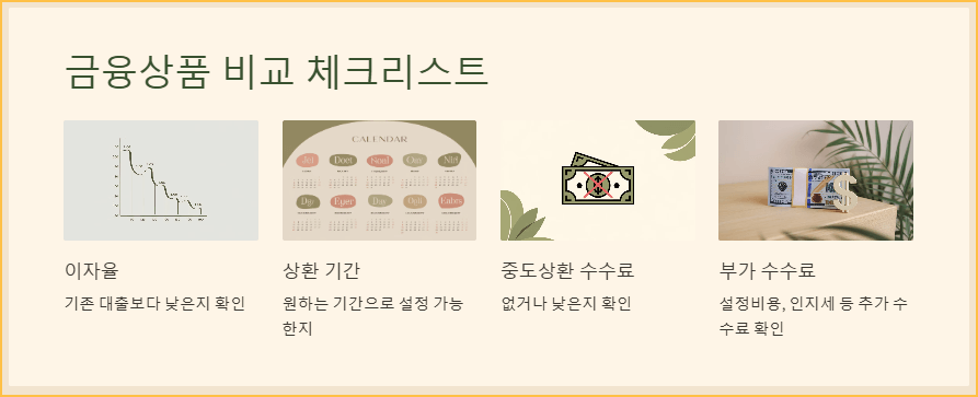 6.금융상품 비교 체크리스트