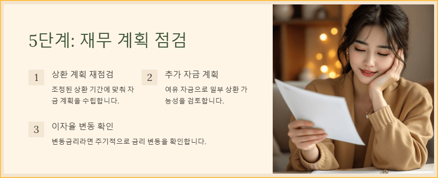 5단계, 재무 계획 점검