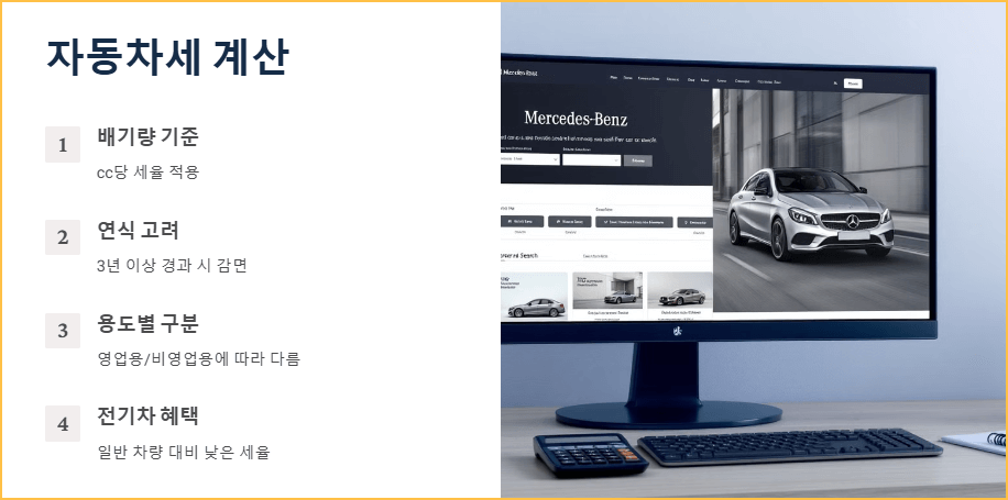 자동차세 계산