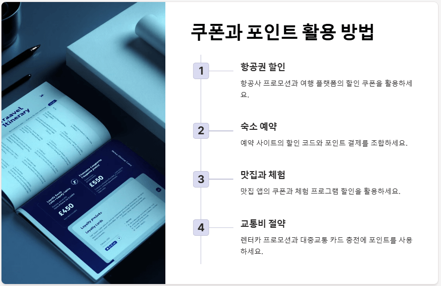 쿠폰과 포인트 활용 방법