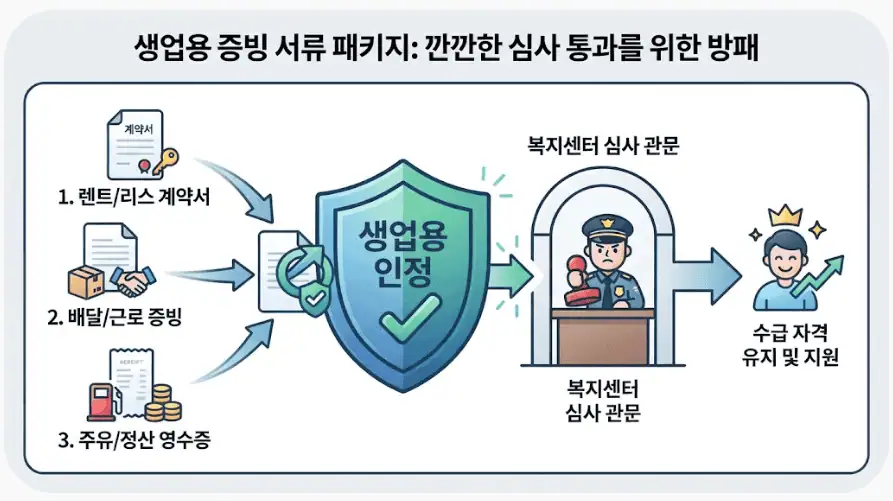 생업용 증빙 서류 패키지 - 깐깐한 심사 통과를 위한 방패
