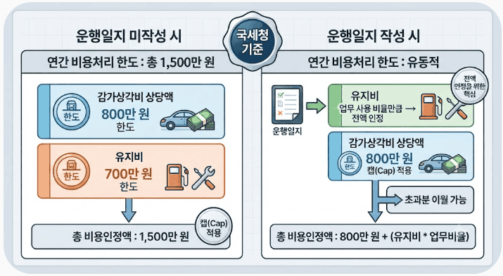 "리스료 전액 세금처리 된다더니?" 프리랜서·사장님이 꼭 알아야 할 1,500만원 비용처리 한도의 진실 2 연간 비용처리 한도