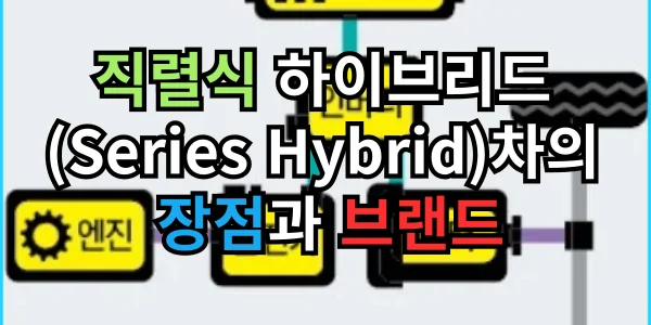 직렬식 하이브리드 (Series Hybrid)차의 장점과 브랜드