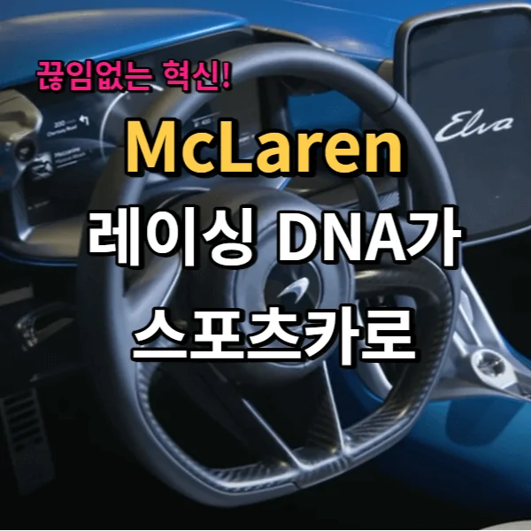 레이싱 DNA가 만든 세계적 스포츠카 브랜드 McLaren